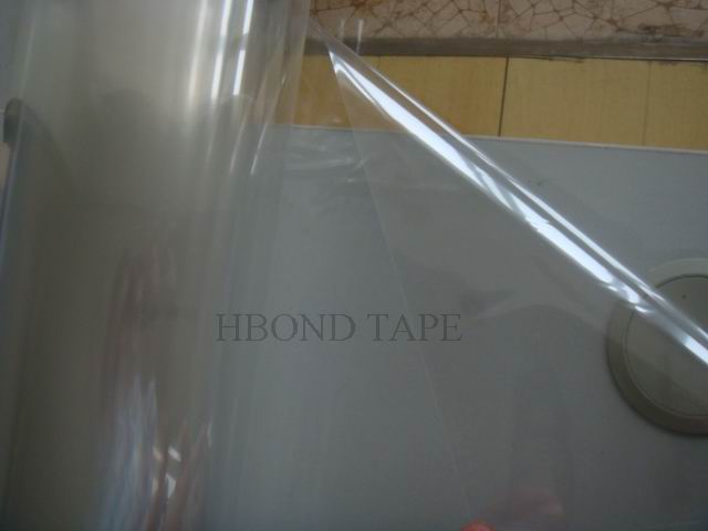 产品名称：PET硅胶保护膜
产品型号：ZH-PGP1011
产品规格：1000mm*200m